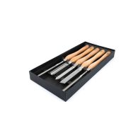 BASIC-LINE Drechselmesser HSS M2-KRYO Einsteiger-SET 5-teilig