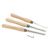 RECORD POWER Carbid Drechselwerkzeug ProComfort SET für kleine Objekte, 3-teilig