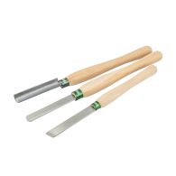 RECORD POWER Drechselwerkzeug HSS "BIG WORK" SET 3-teilig