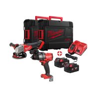 MILWAUKEE Akku-Werkzeug SET M18 FPP2E3-502X FUEL™