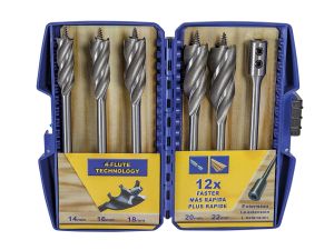 FISCH Auger Bit Speed SET 6-teilig