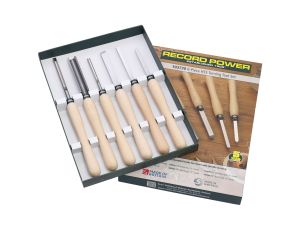 RECORD POWER Drechselwerkzeug HSS SET 6-teilig