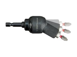 MILWAUKEE Winkelschraubgelenk 1/4" HEX Aufnahme Knuckle SHOCKWAVE™