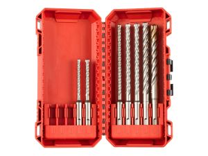MILWAUKEE Hammerbohrer SDS-Plus MX4 Kassette 7-teilig