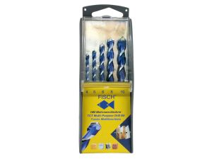 FISCH Mehrzweckbohrer HW (HM) SET 5-teilig