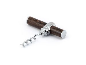 Ausführung CHROM. Lieferung ohne Holz.