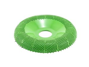 SABURRTOOTH 100 mm Frässcheibe, gewölbt, grob/grün