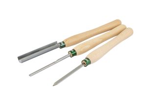 RECORD POWER Spindel-Drechselwerkzeug HSS SET 3-teilig