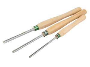 RECORD POWER Drechselwerkzeug HSS "SCHÜSSEL" SET 3-teilig