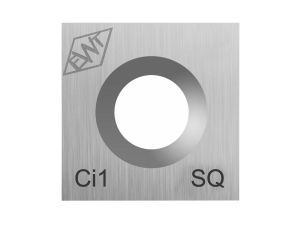 EASY WOOD TOOLS Ersatzschneide eckig/gerade 15 mm - mit geraden Schneiden Ci1-SQ | Karbid