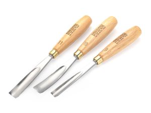 RECORD POWER Löffel-Schnitzeisen-SET 3-teilig