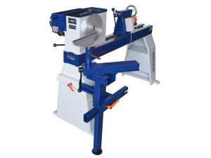 Abb. zeigt Drechselbank HDG250 mit Außendrehständer