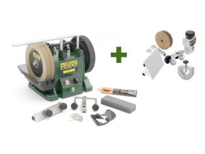 RECORD POWER Nass-Schleifmaschine WG200 SET-Aktion