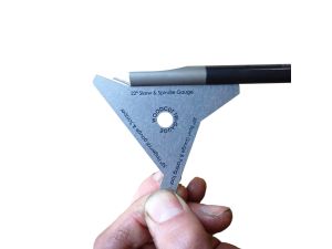 WOODCUT Schleifschablone Tri-Gauge