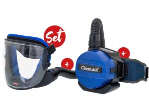 CleanAIR Atemschutzsystem "Drechsler/Tischler" Komplettset