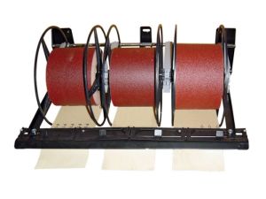 Schleifpapier Abrollgerät SET