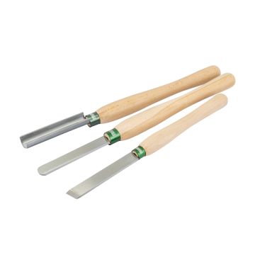 RECORD POWER Drechselwerkzeug HSS "BIG WORK" SET 3-teilig
