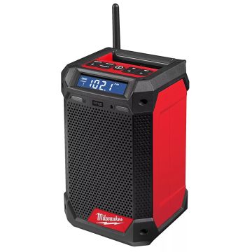 MILWAUKEE Akku-/Netz-Radio mit Ladefunktion M12 RCDAB+-0  