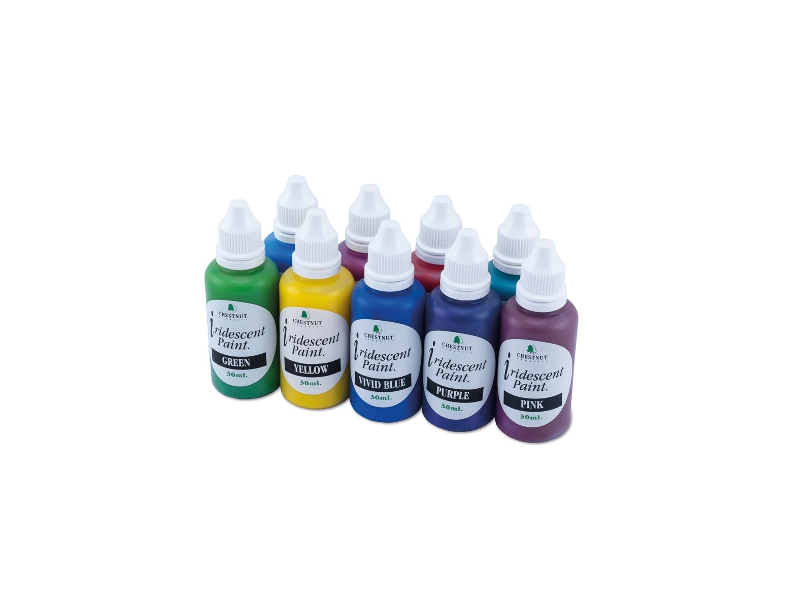 CHESTNUT Iridescent Paint Sample MINI-SET